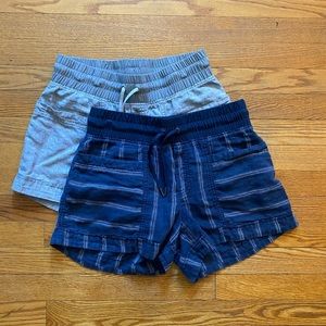 Athleta linen shorts